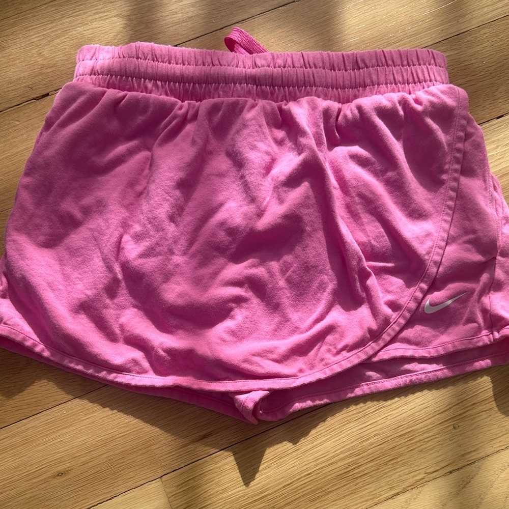 Nike Women's Vibrant Pink Athletic Shorts